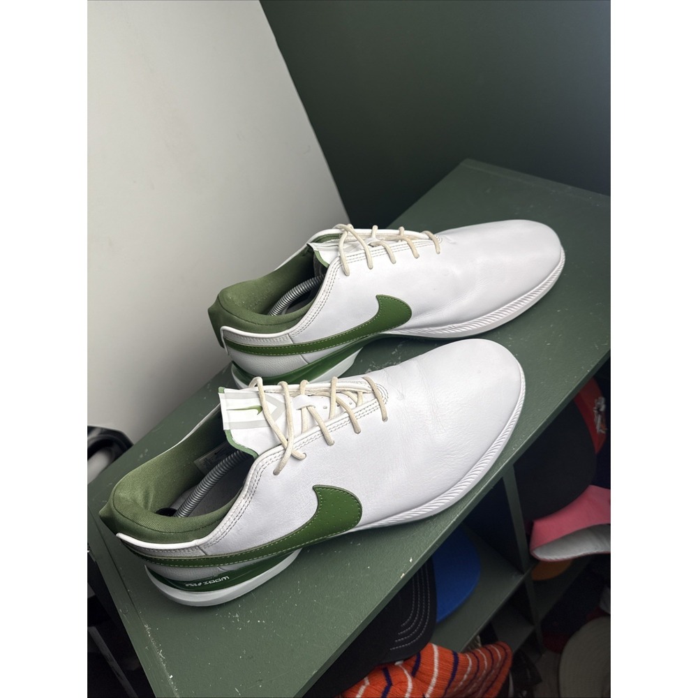 Nike Air Zoom Victory Tour 2  White Green Men's Size 13 DJ6570-102 Golf Masters